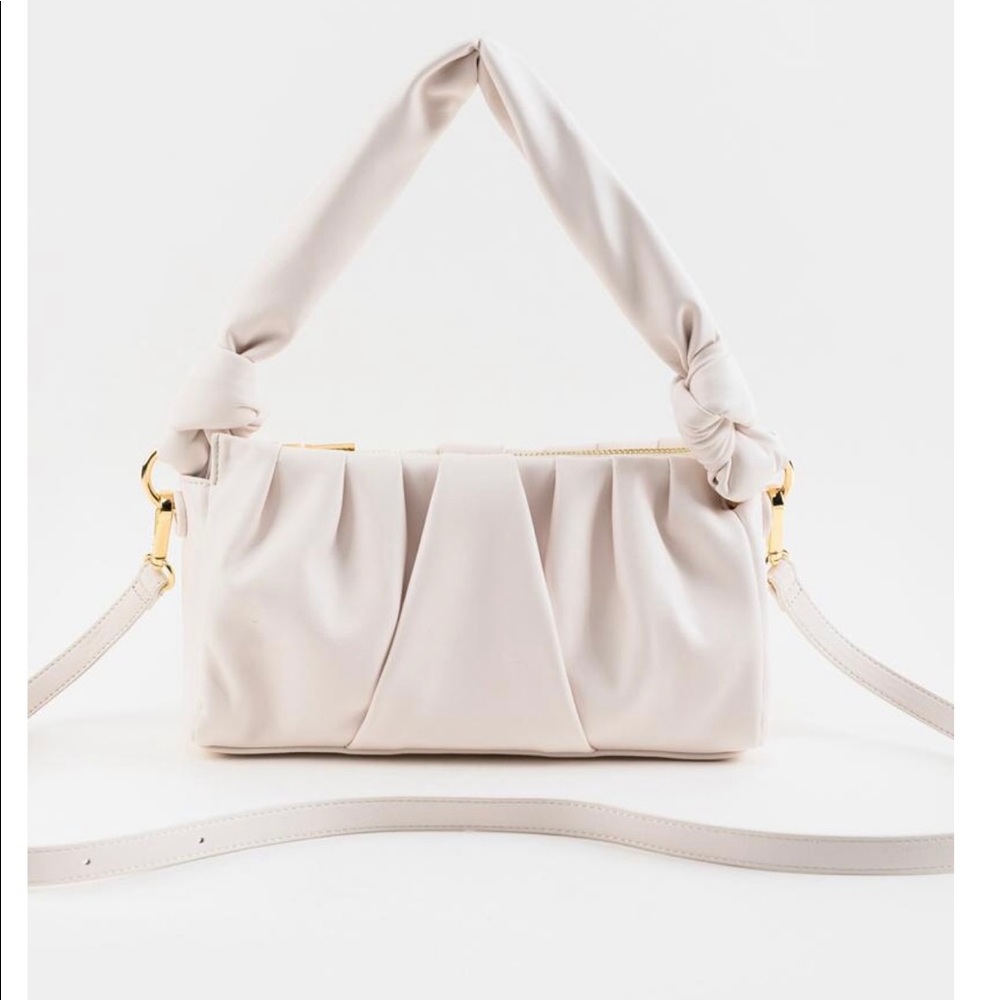 Francesca’s collection Ruby knotted hobo handbag